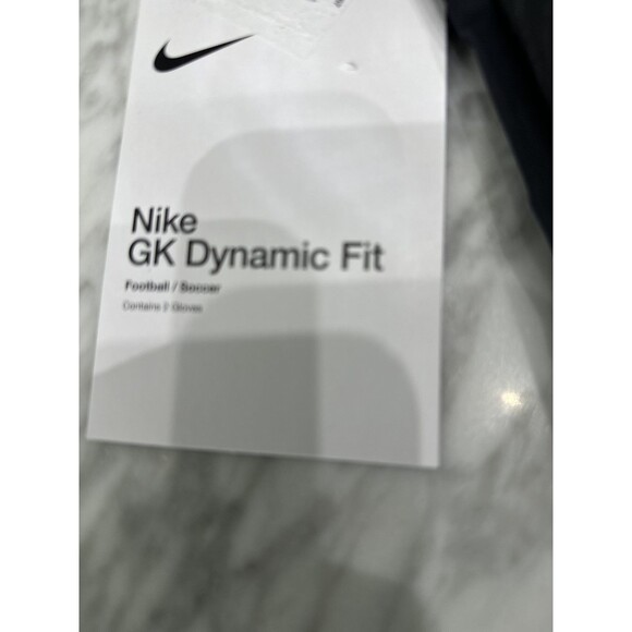 Nike GK Goalkeeper Gloves Dynamic Fit HQ0255-702 Size 8 Yellow Green NEW - Picture 6 of 6